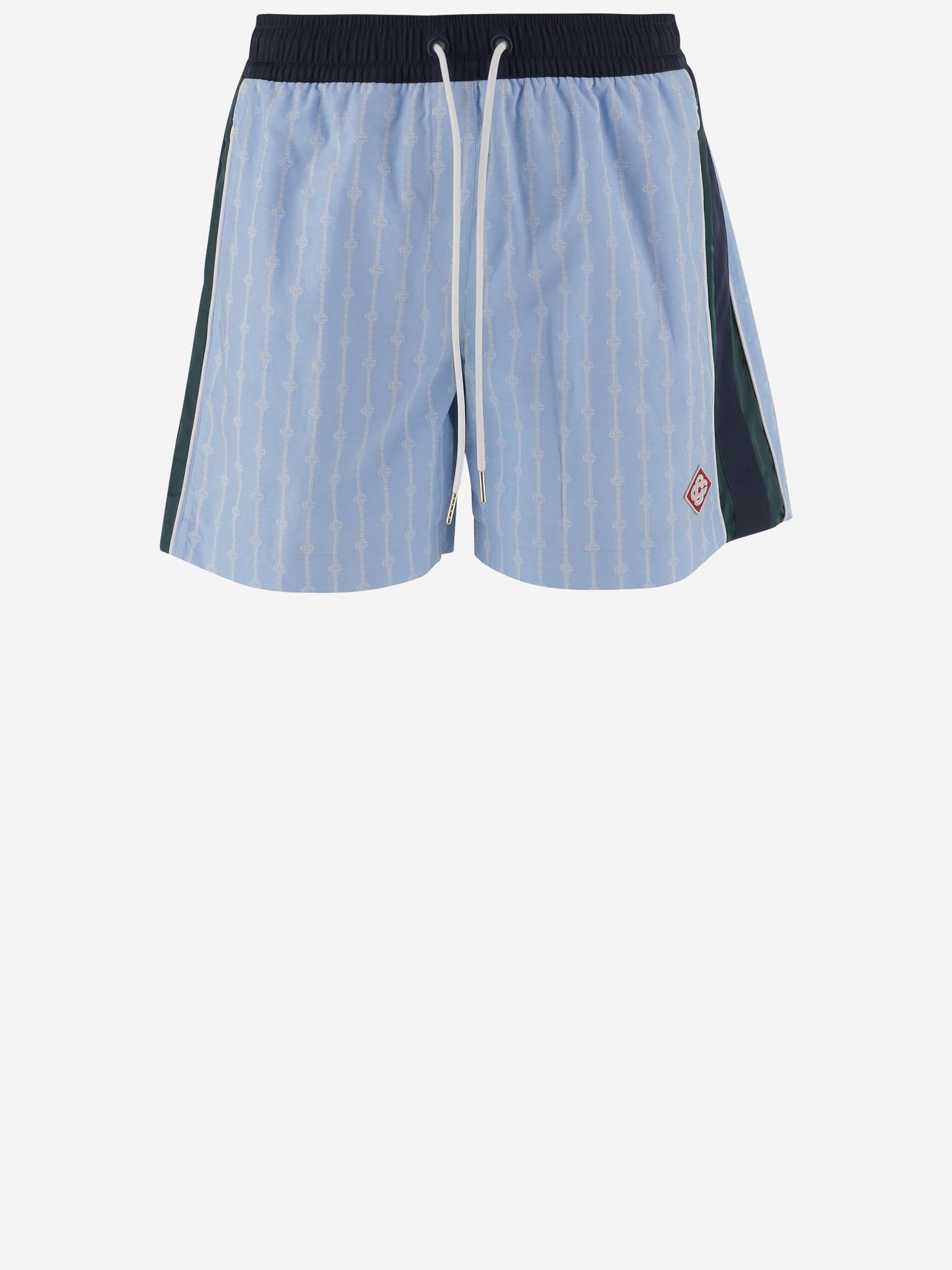 PANTALONI CORTI IN COTONE