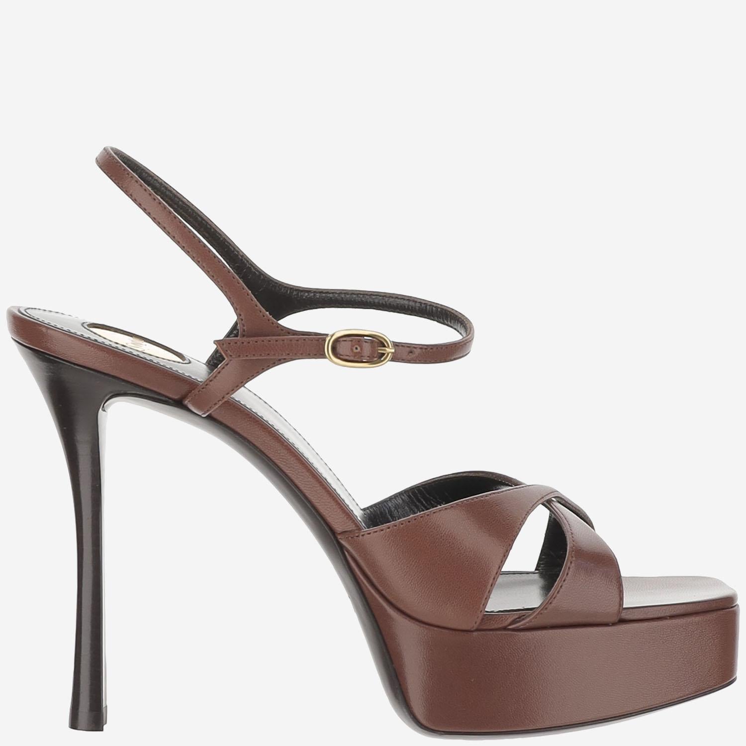 Sandalo debbie con plateau