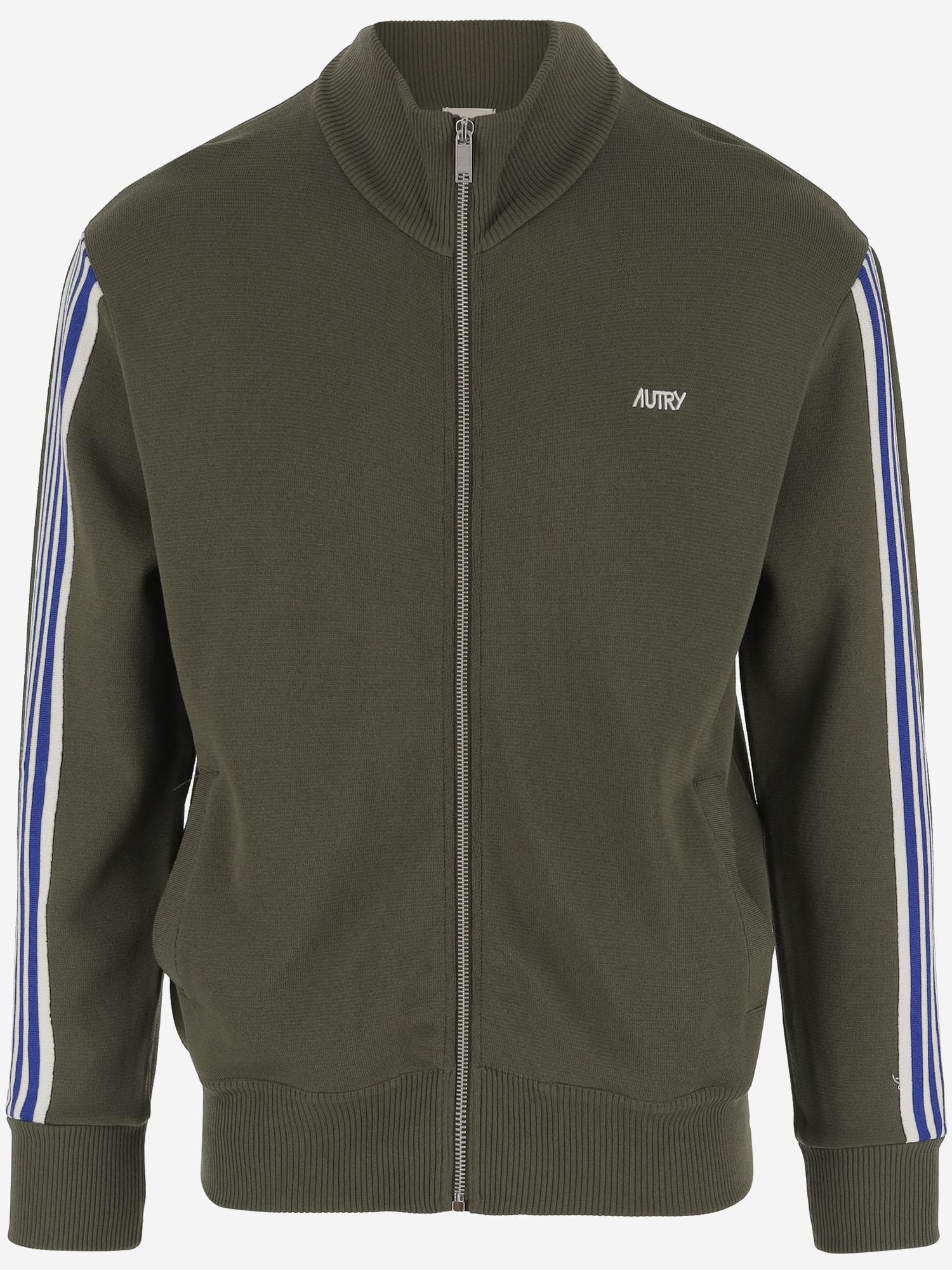 FELPA IN MISTO VISCOSA CON LOGO