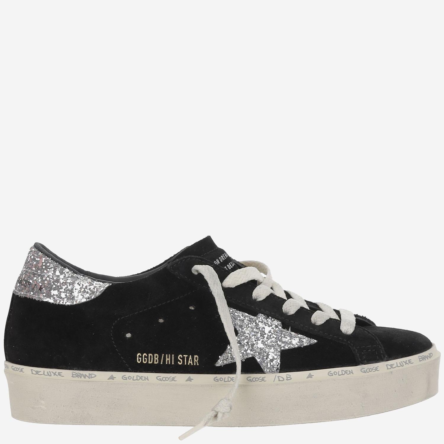 SNEAKERS HI STAR NERE in pelle