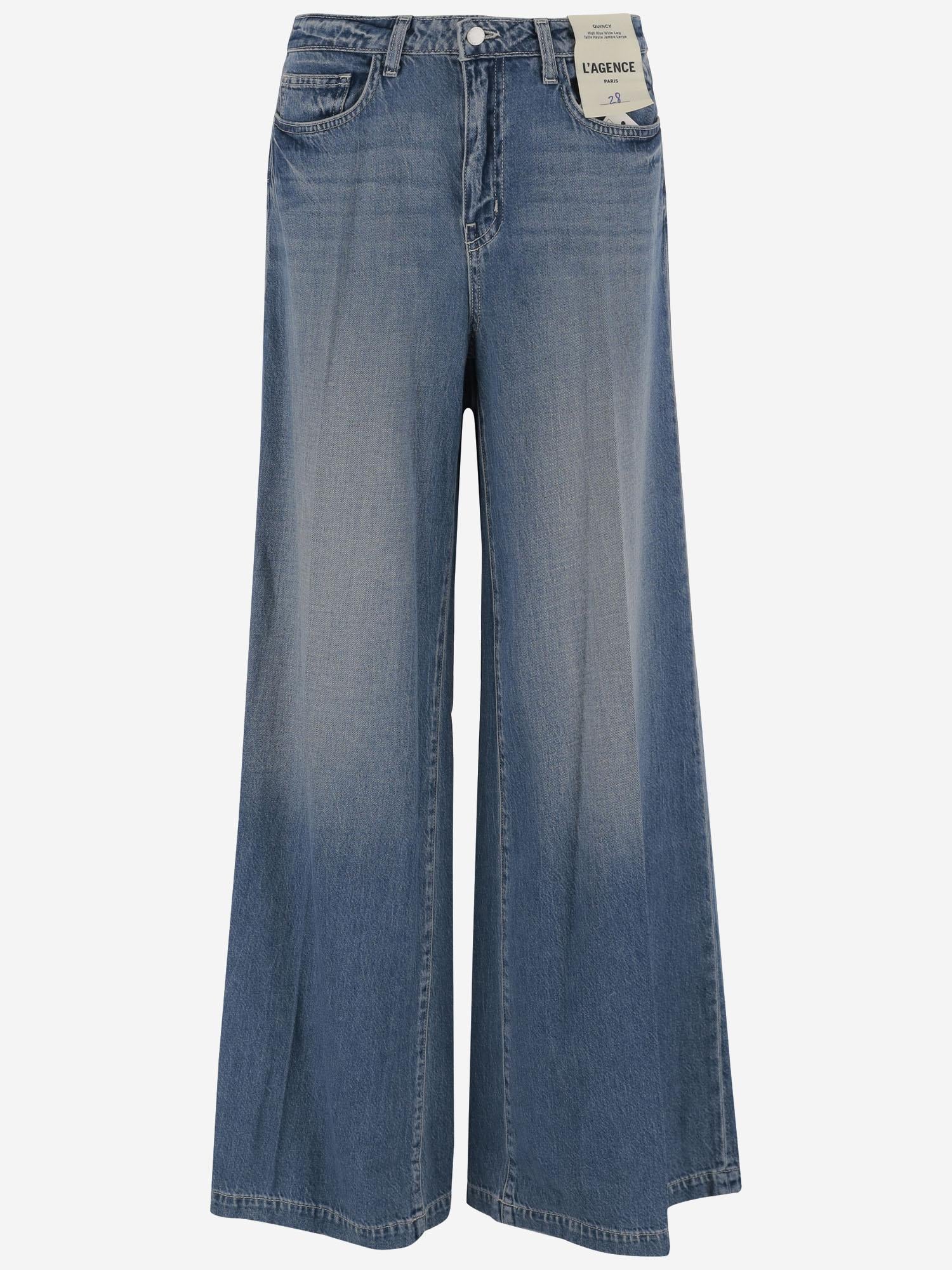 JEANS A PALAZZO WASHED