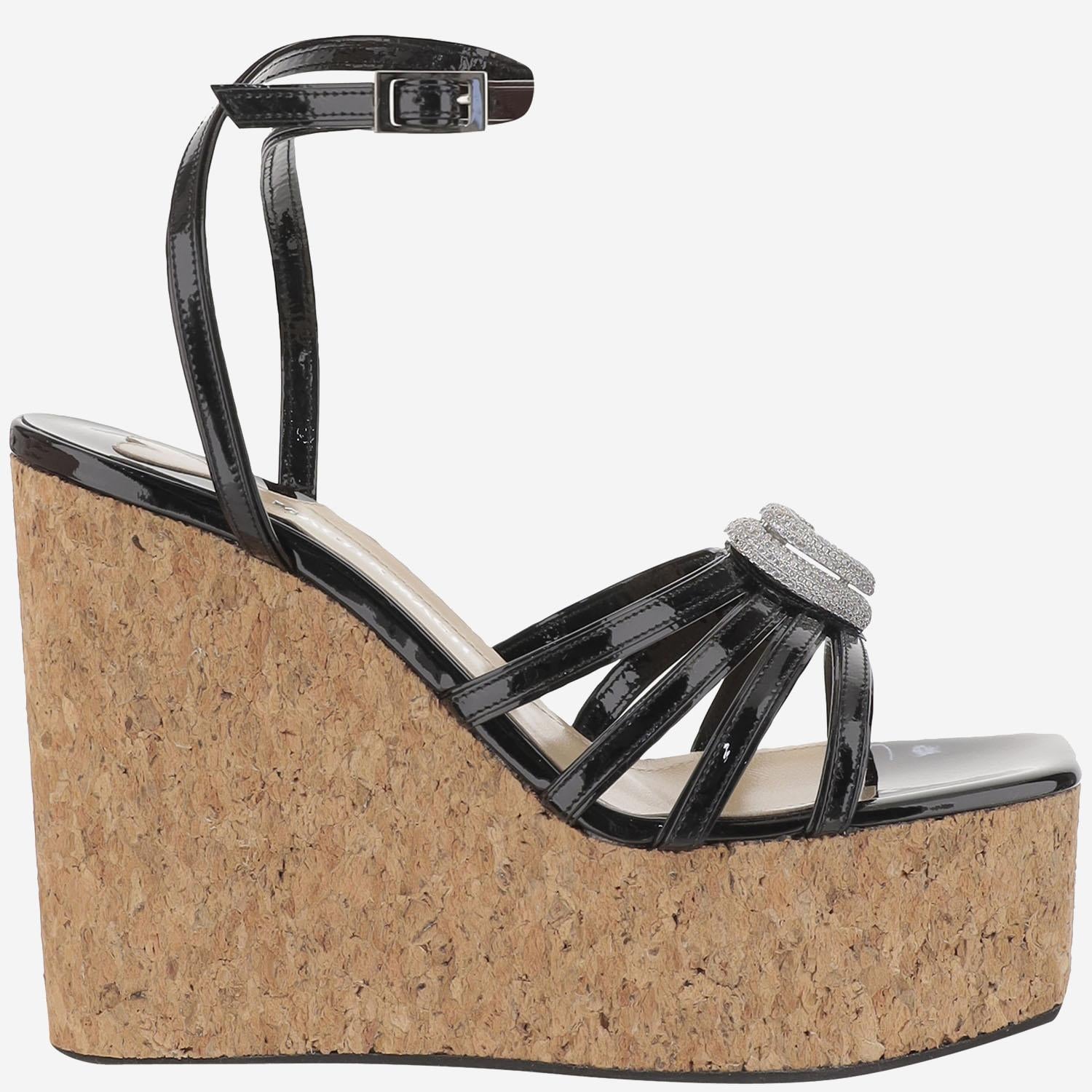 SANDALO CON ZEPPA E DECORAZIONE A CUORE