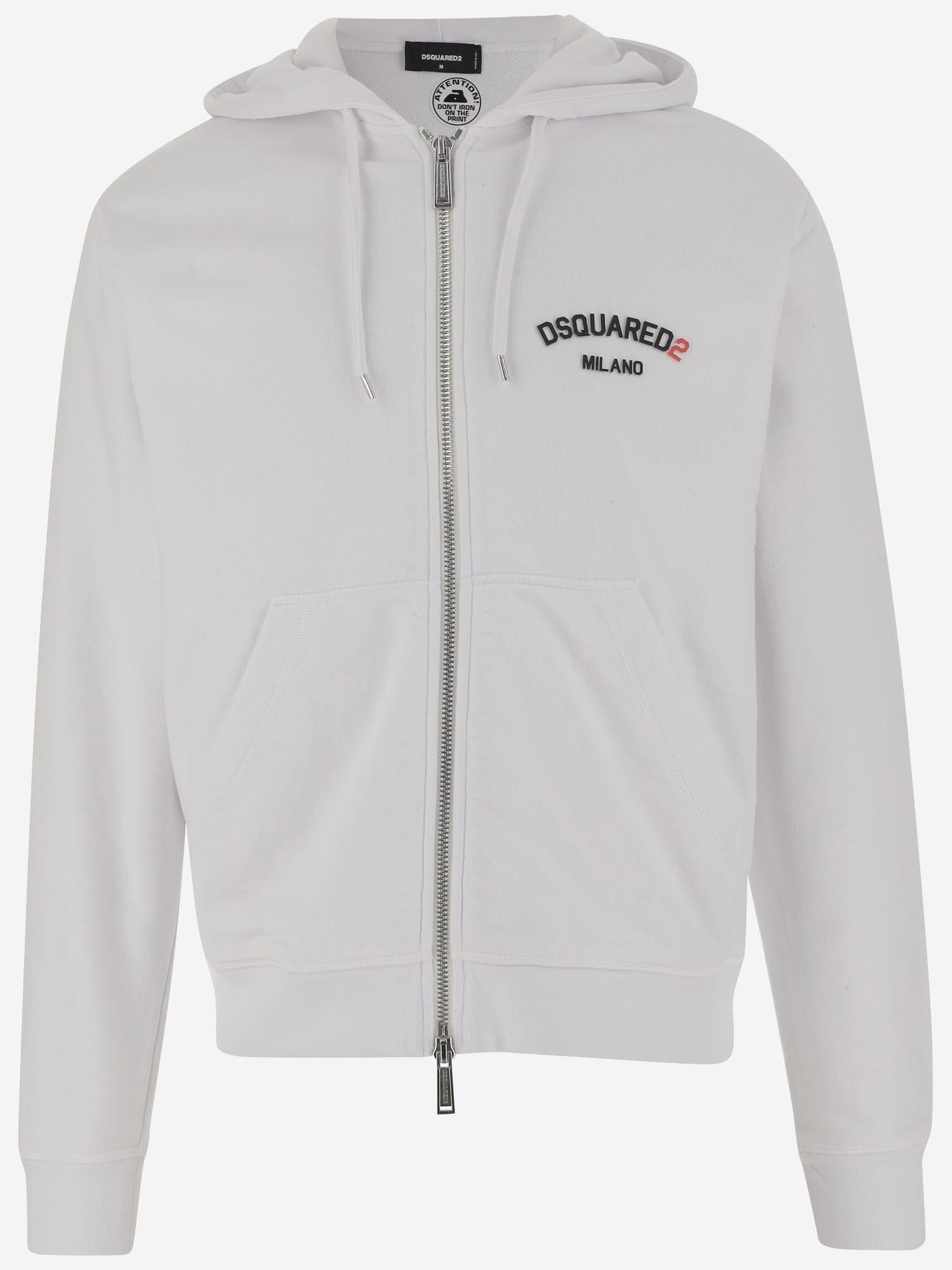 FELPA IN COTONE CON LOGO