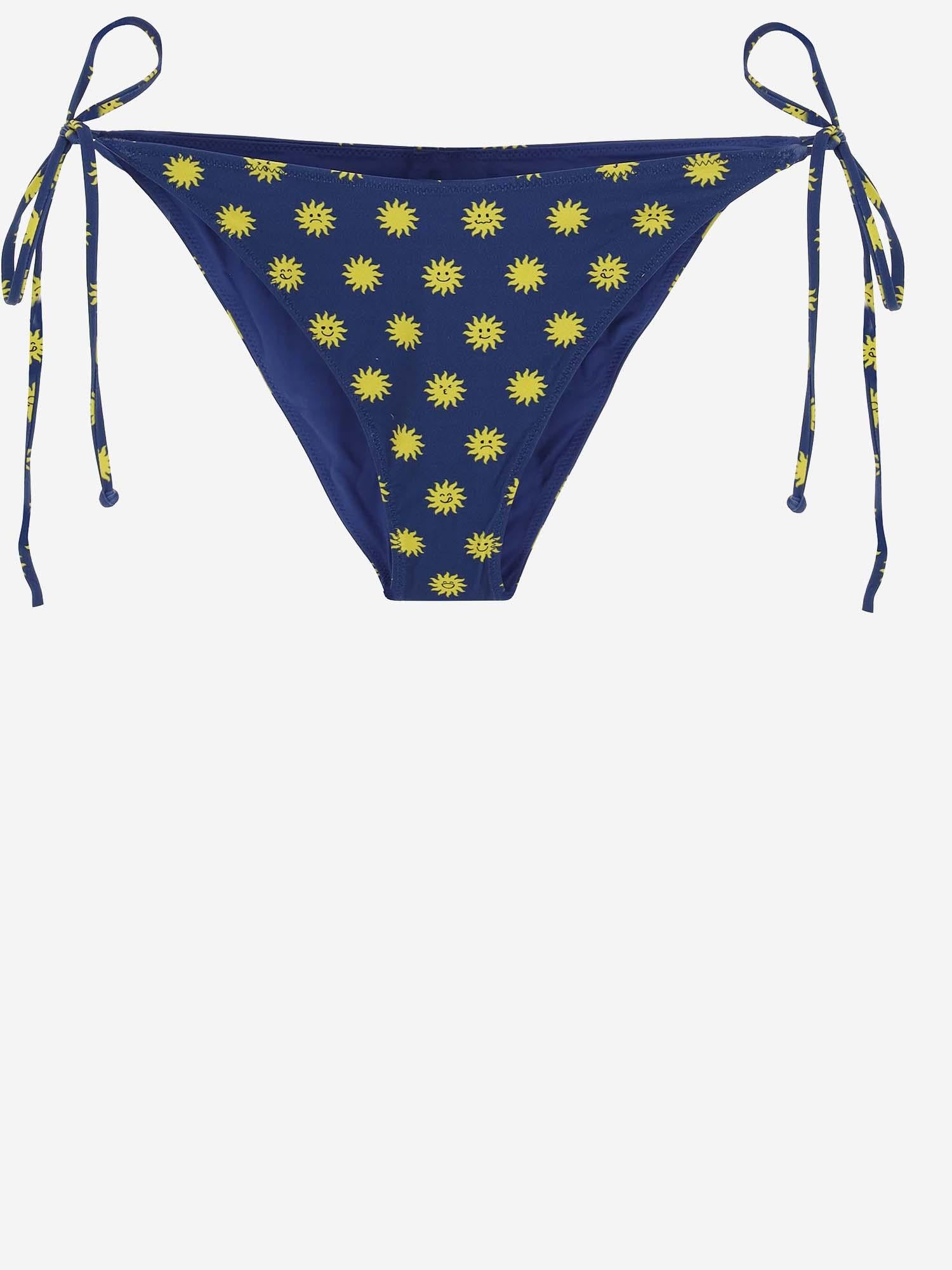 SLIP BIKINI CON MOTIVO STAMPA GRAFICA