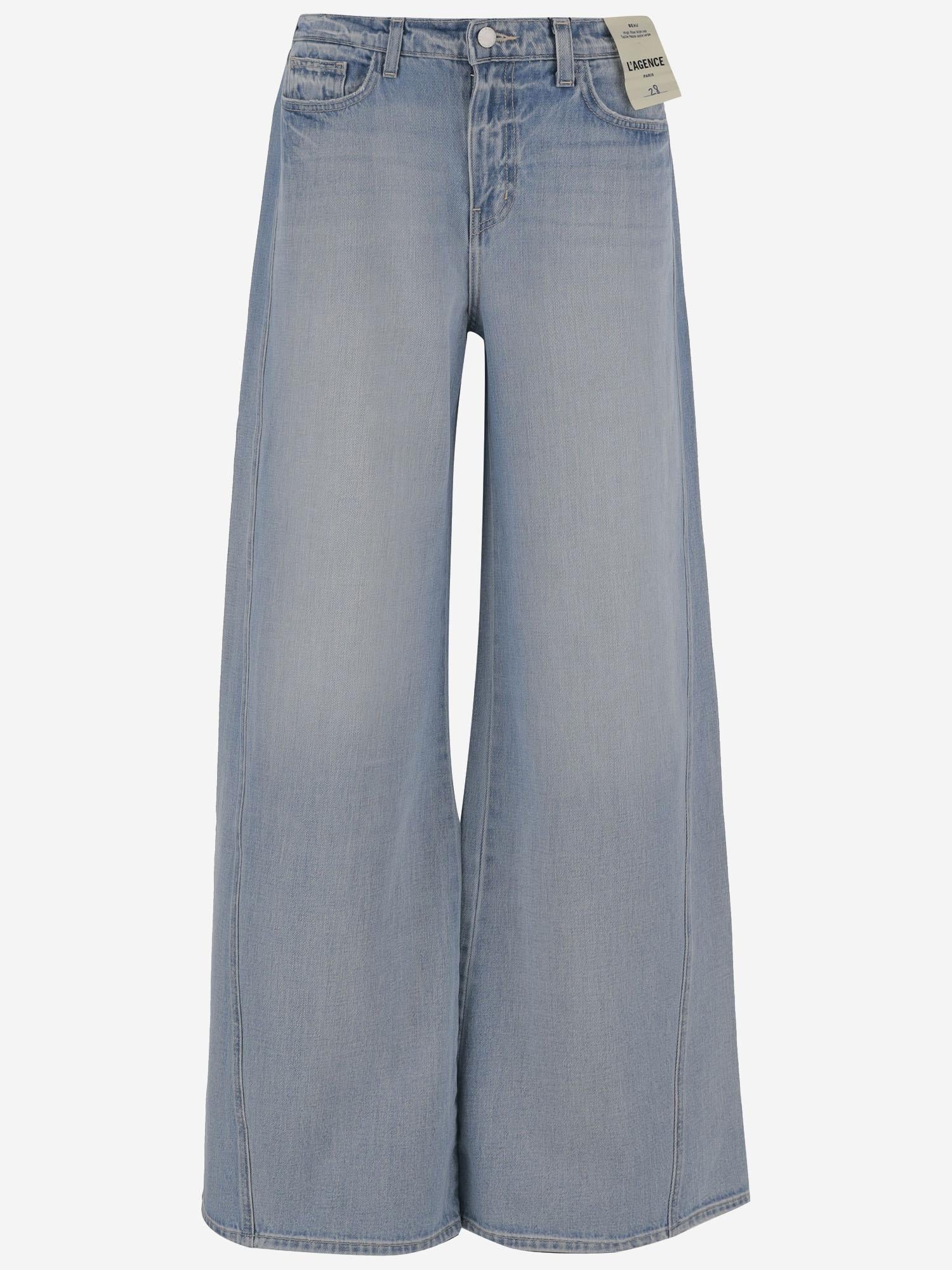 JEANS A PALAZZO WASHED