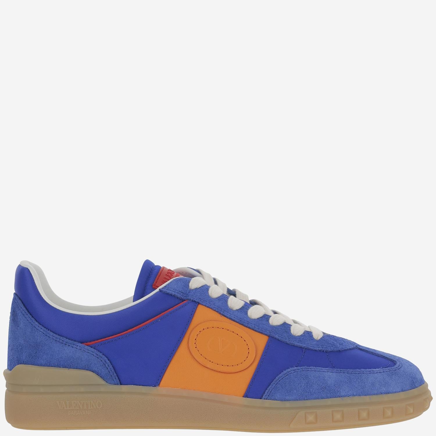 SNEAKER LOW TOP UPVILLAGE IN PELLE E NYLON