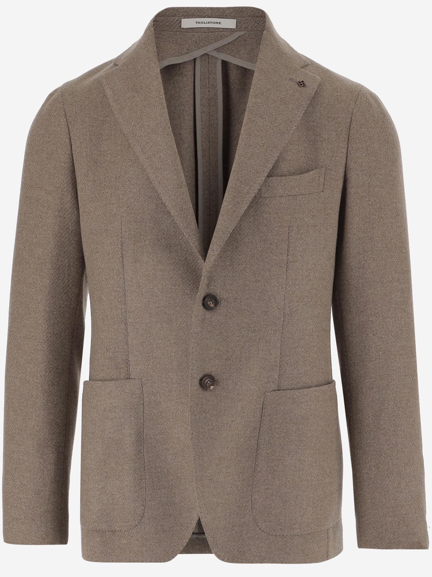 GIACCA MONOPETTO IN MISTO LANA