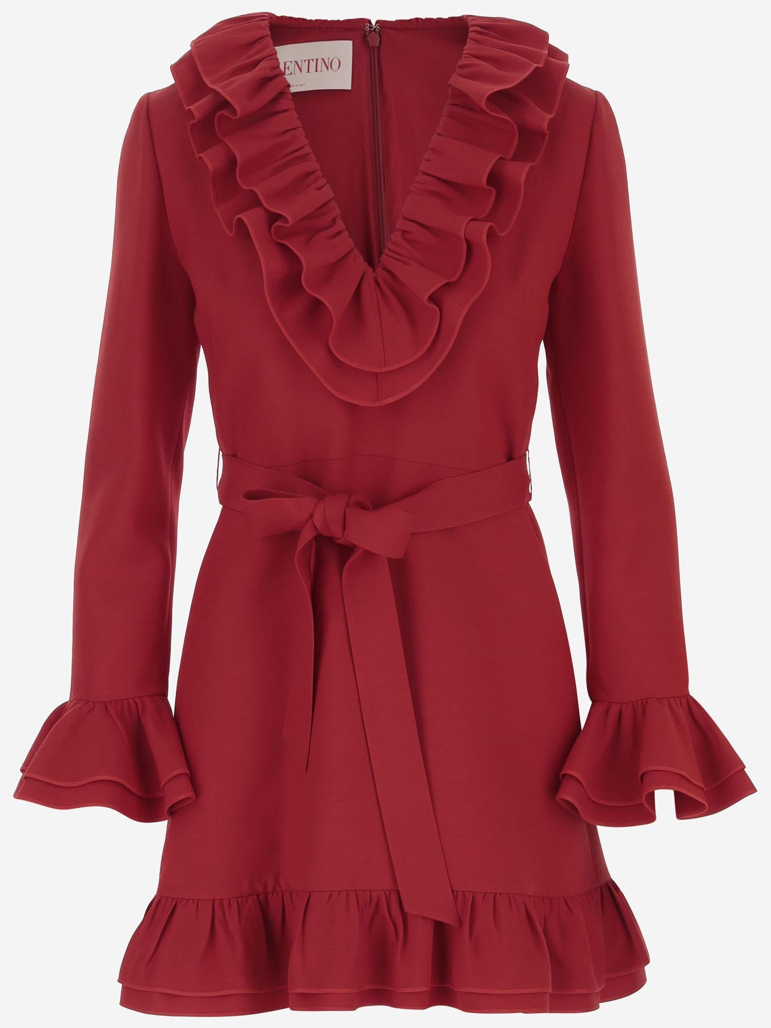 MINI ABITO IN MISTO SETA