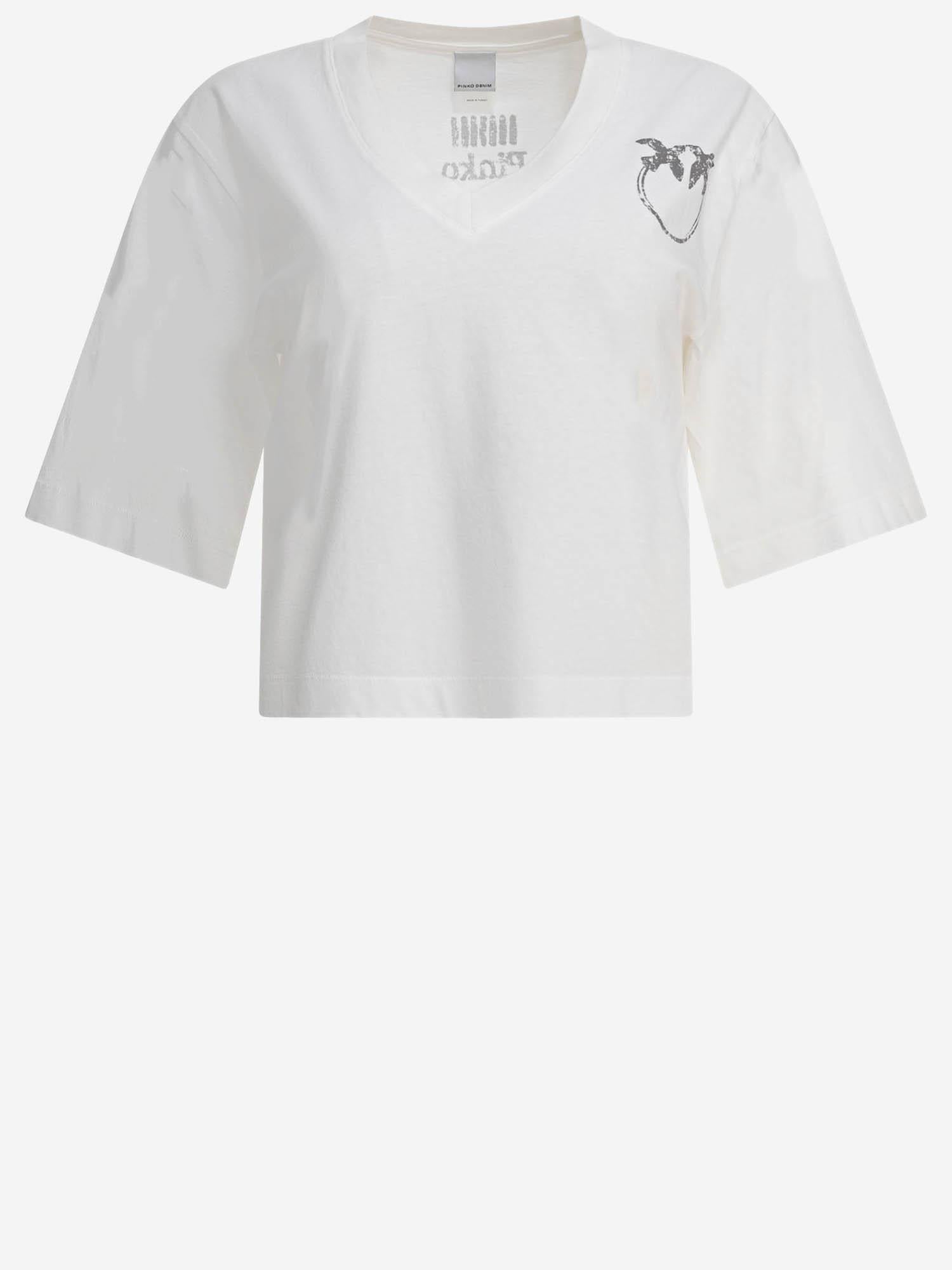 T-SHIRT IN COTONE CON LOGO