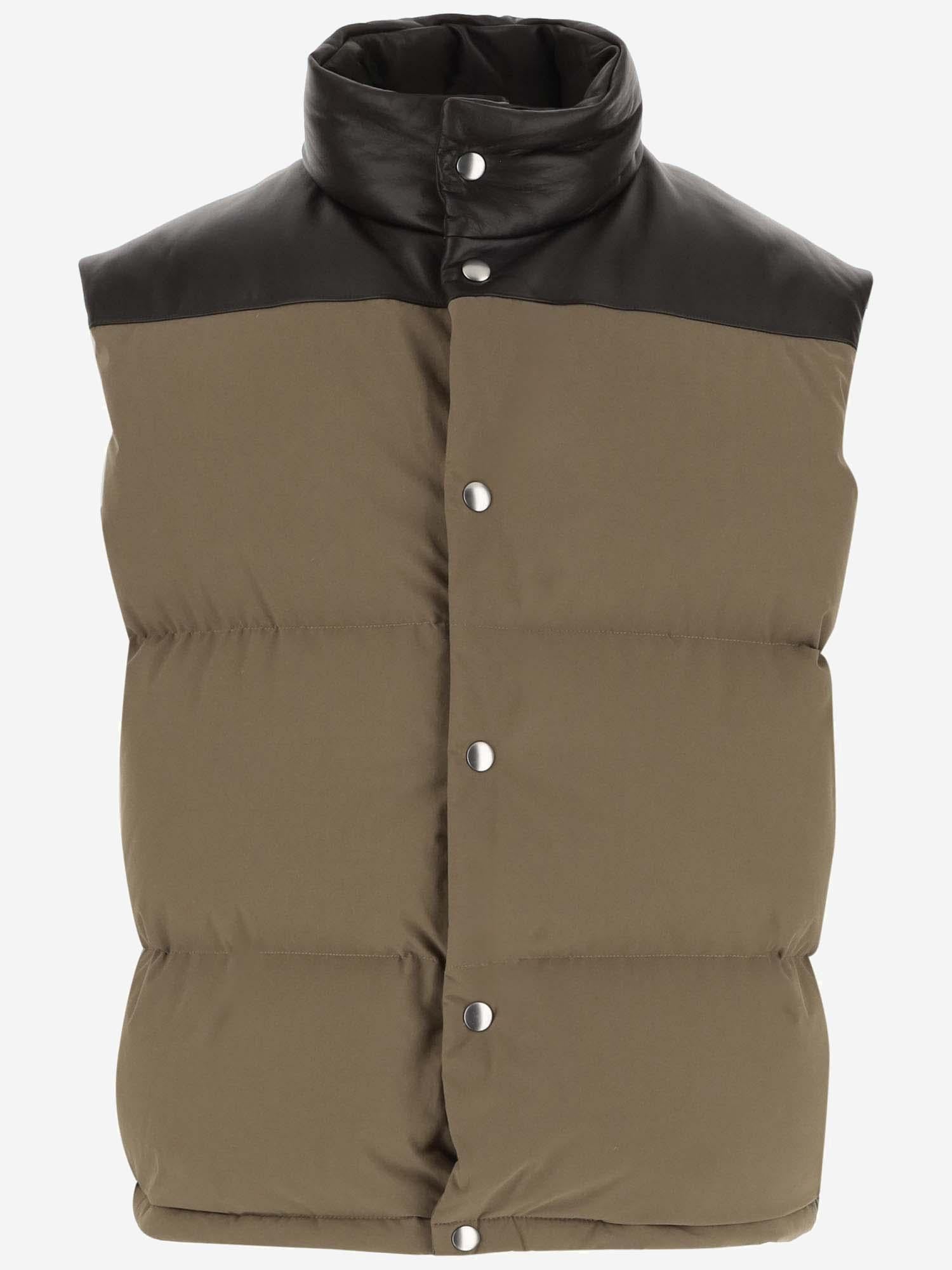 GILET IMBOTTITO BI-COLORE