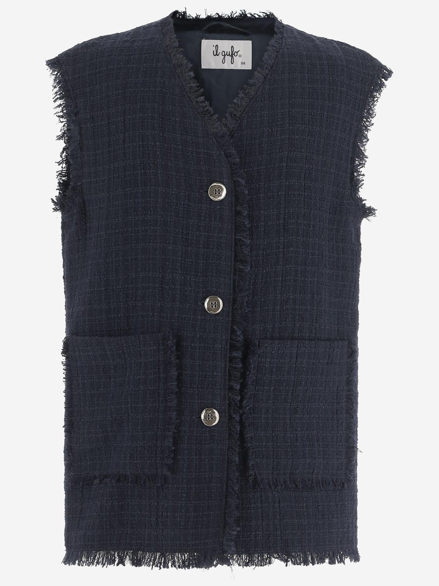 GILET IN MISTO COTONE