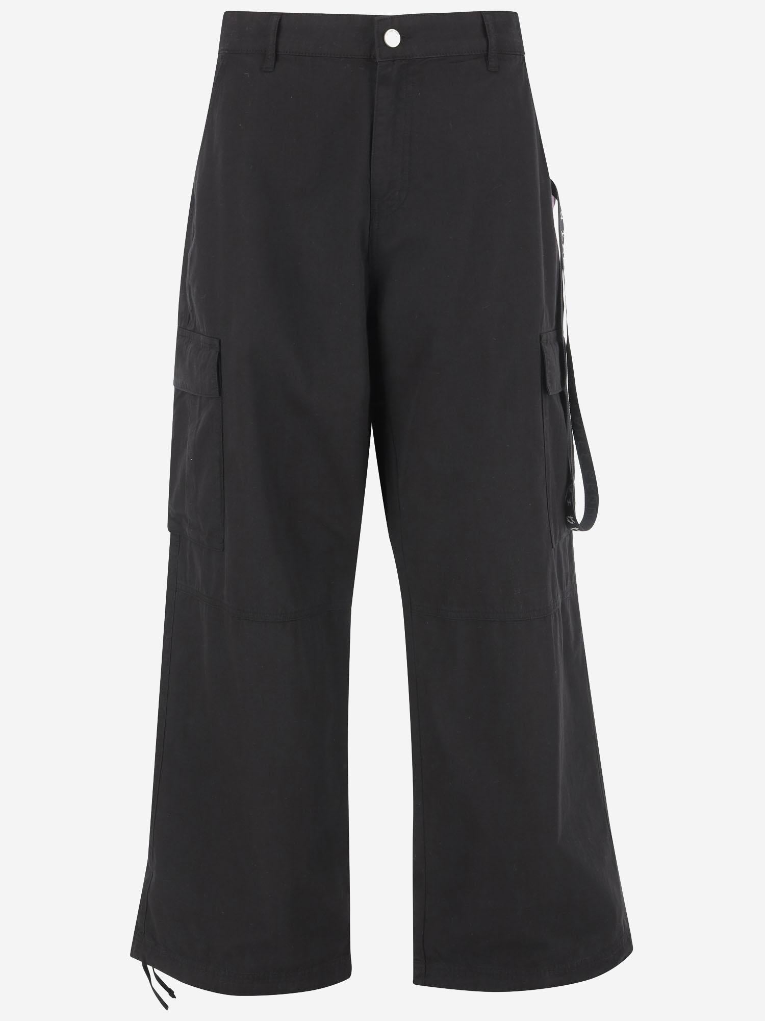 PANTALONI 44 LIZARD IN COTONE