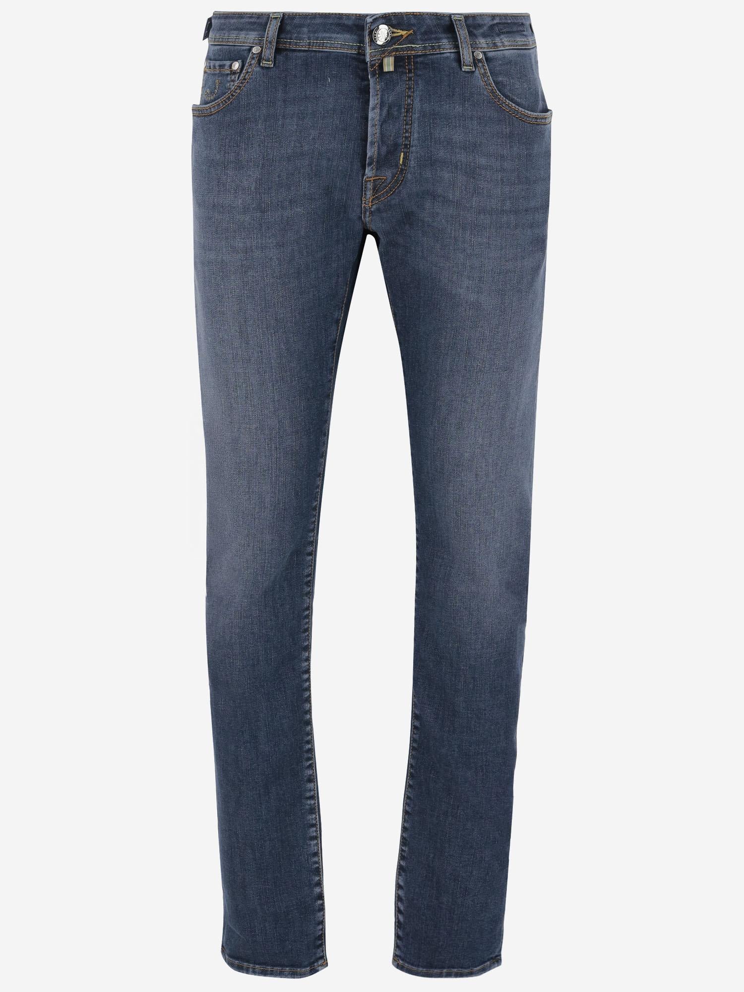JEANS IN DENIM DI MISTO COTONE STRETCH