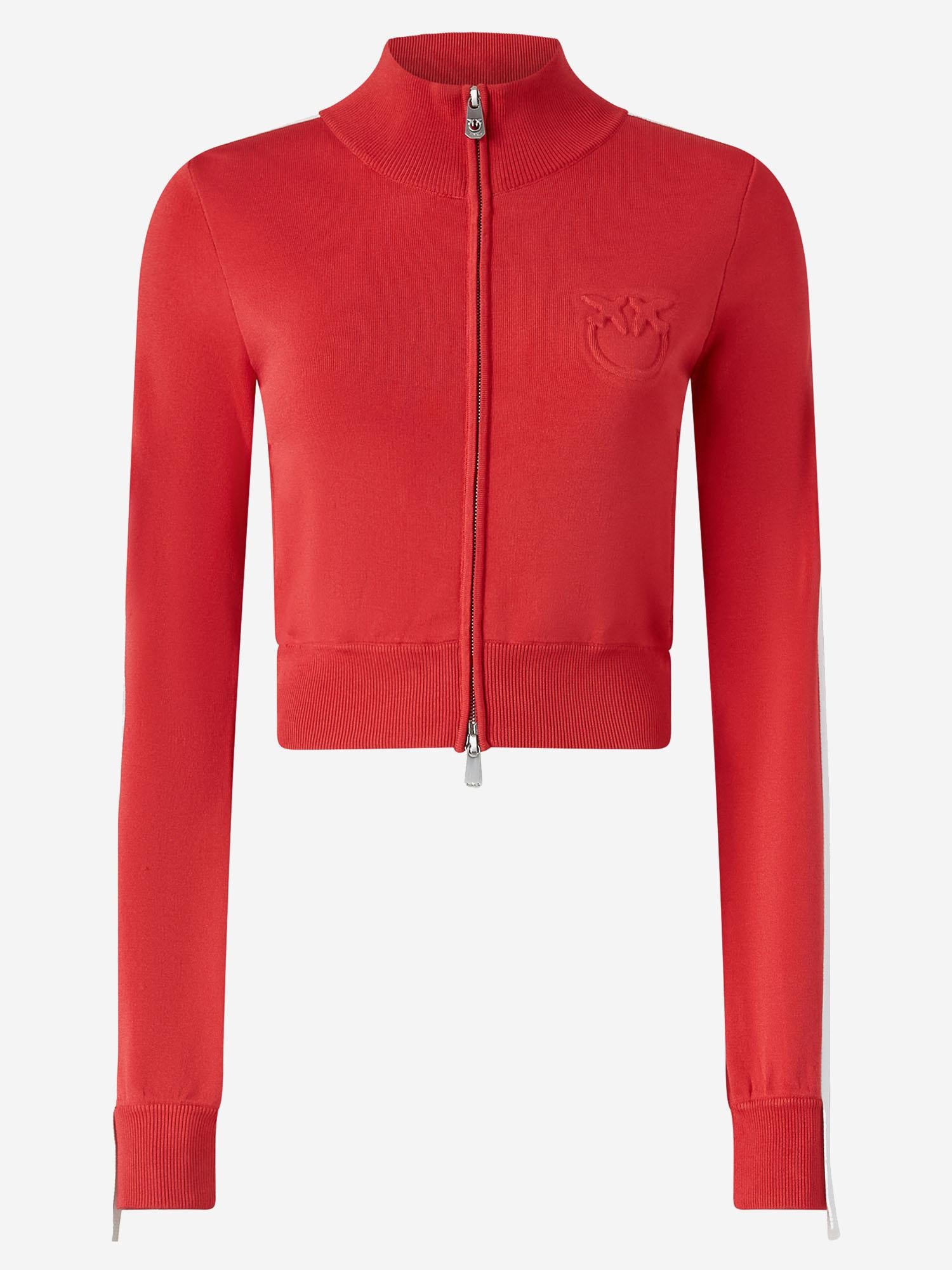 FELPA CROPPED IN TESSUTO TECNICO