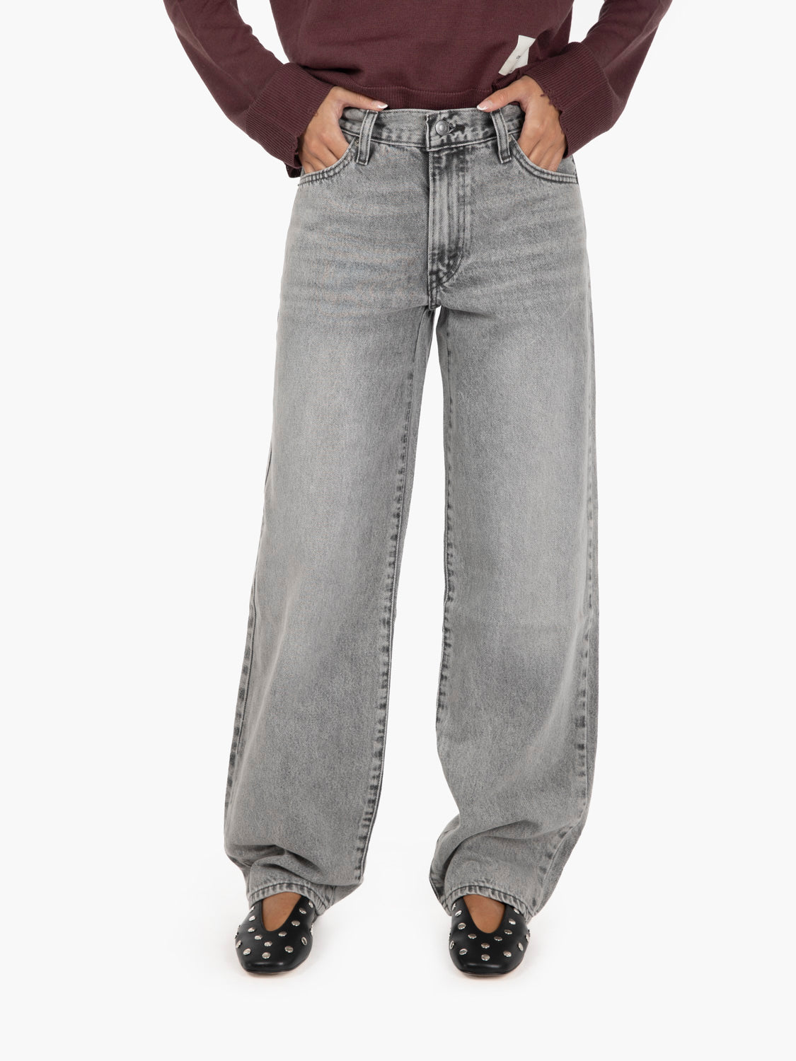 Baggy dad path of totality grey