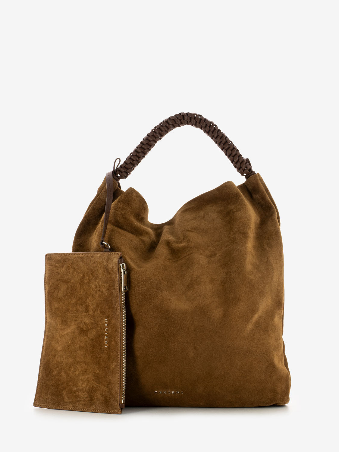 Borsa in pelle peach sella