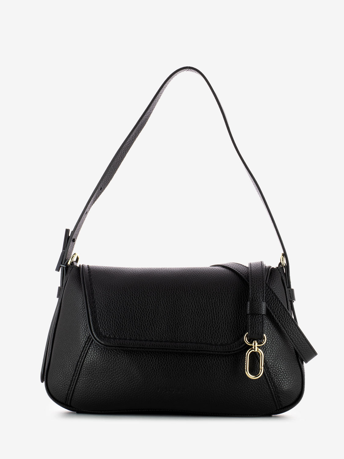 Borsa California con patta nera