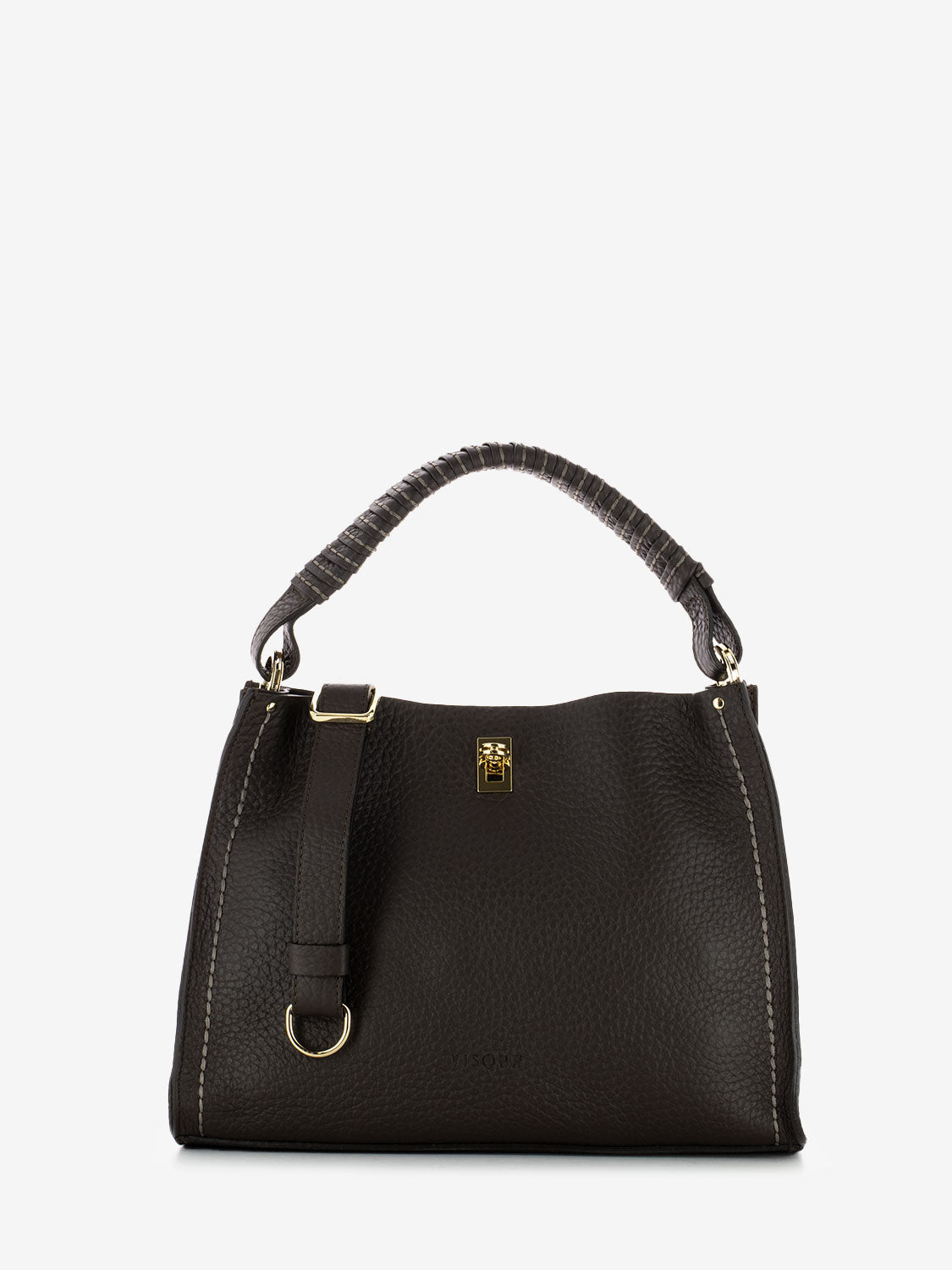 Borsa Queen testa di moro