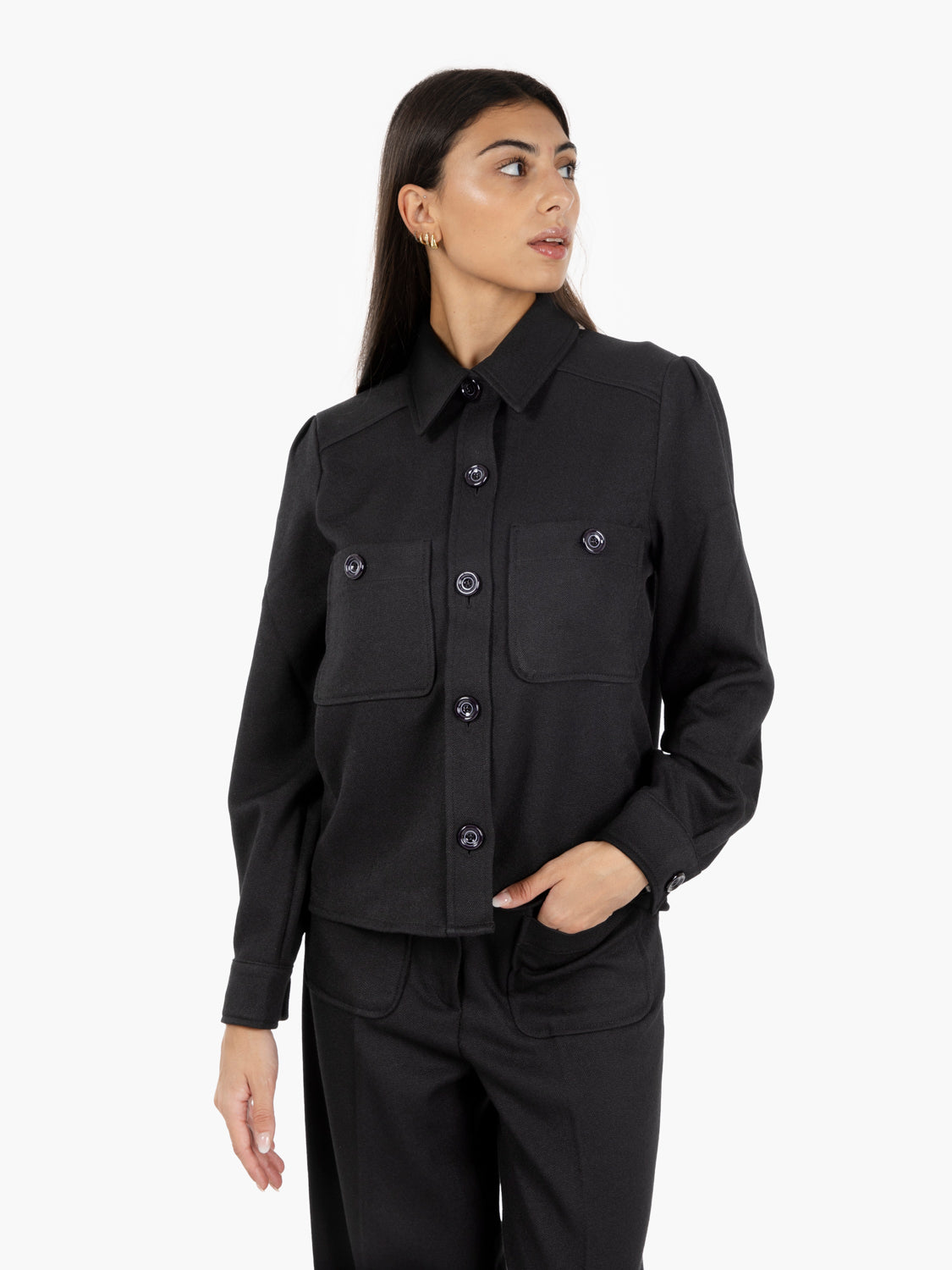 Overshirt Theodore black