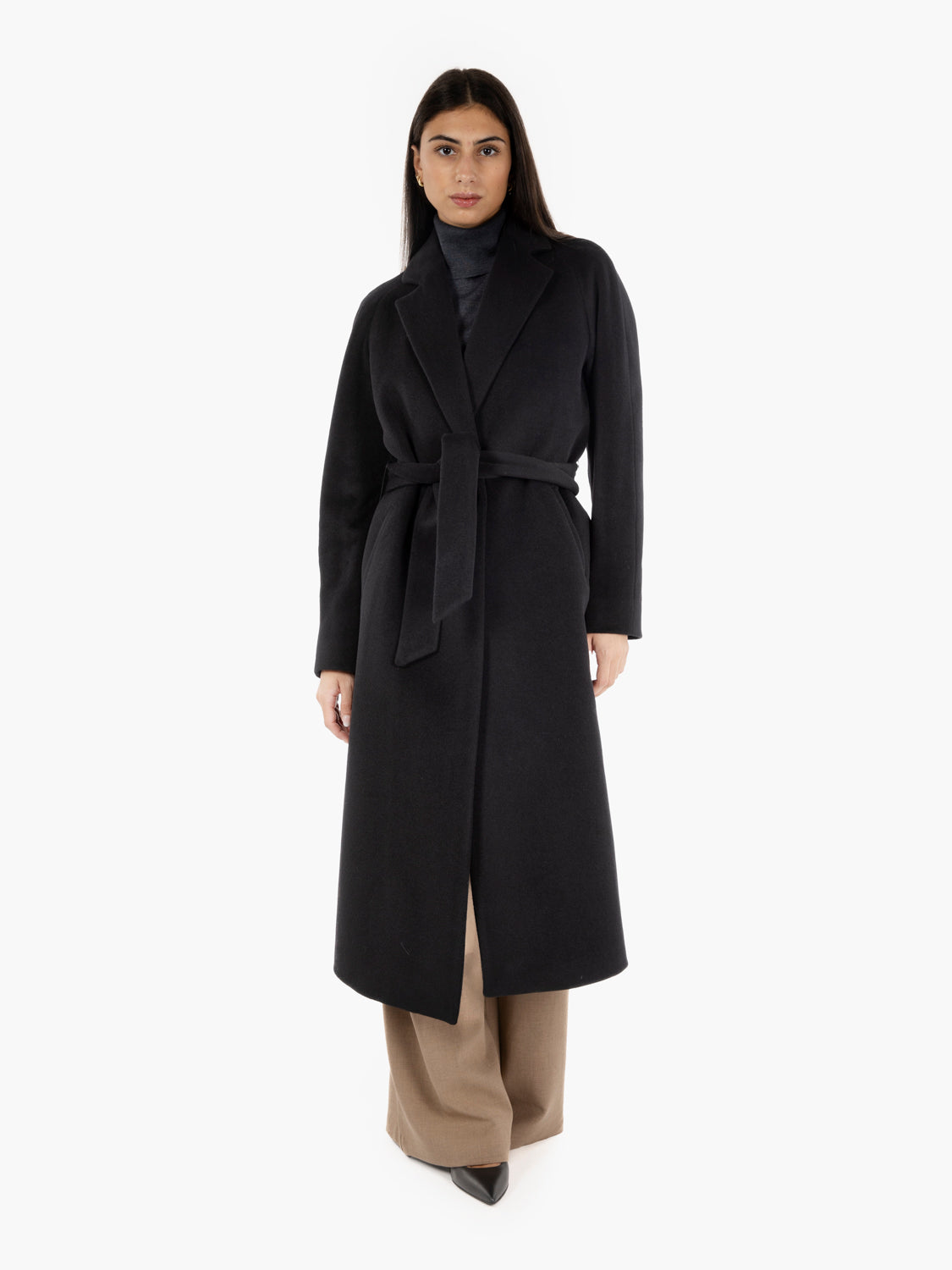 Cappotto Diva Debora nero