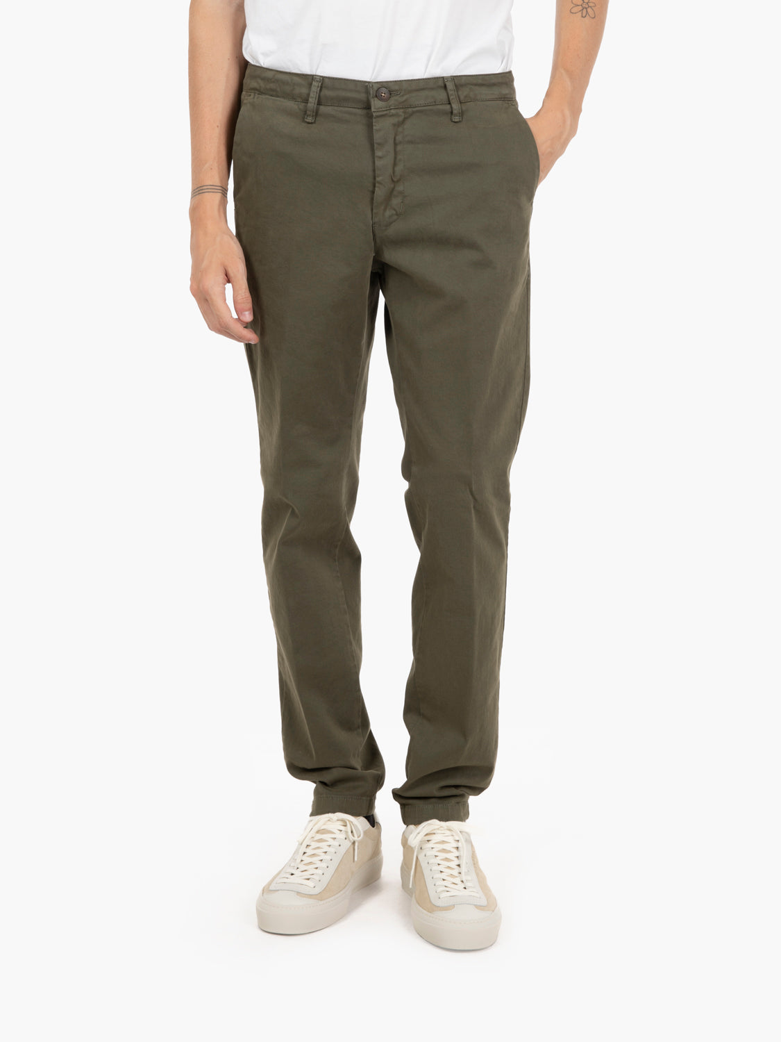 Pantalone chino militare