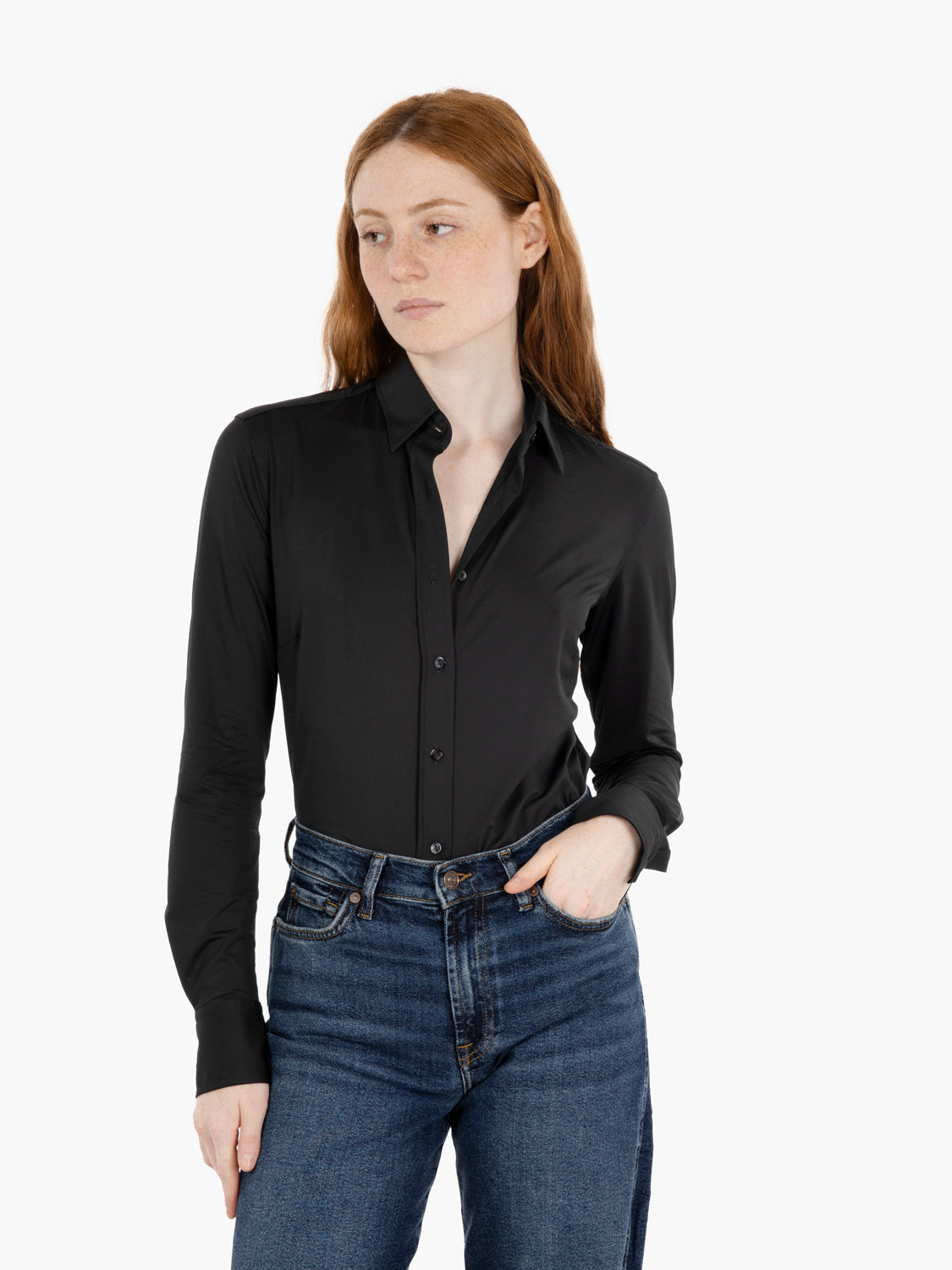 Camicia Sara active nera