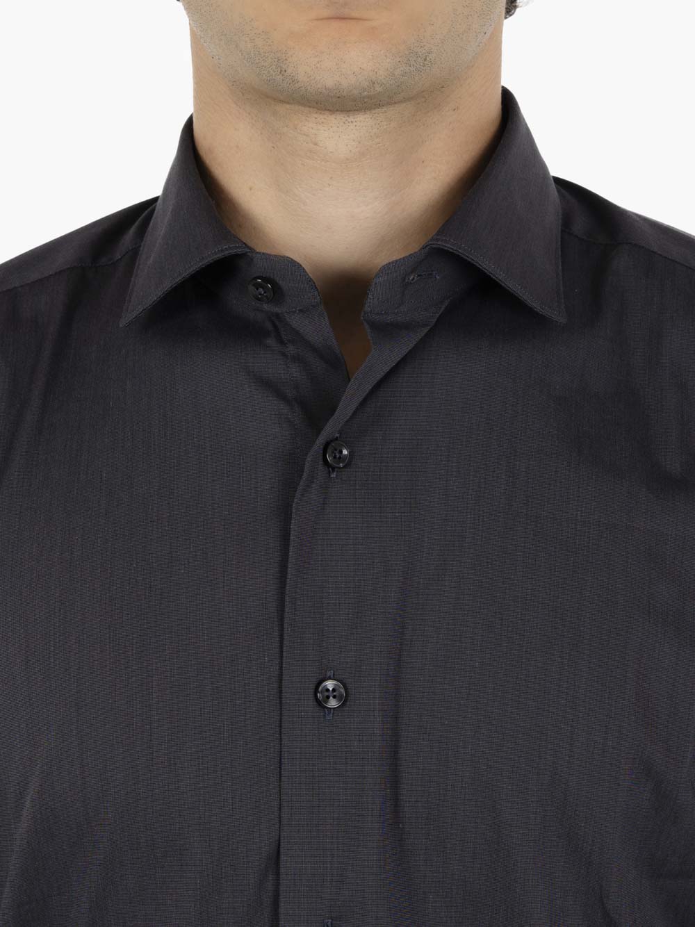 Classic shirt slim fit antracite